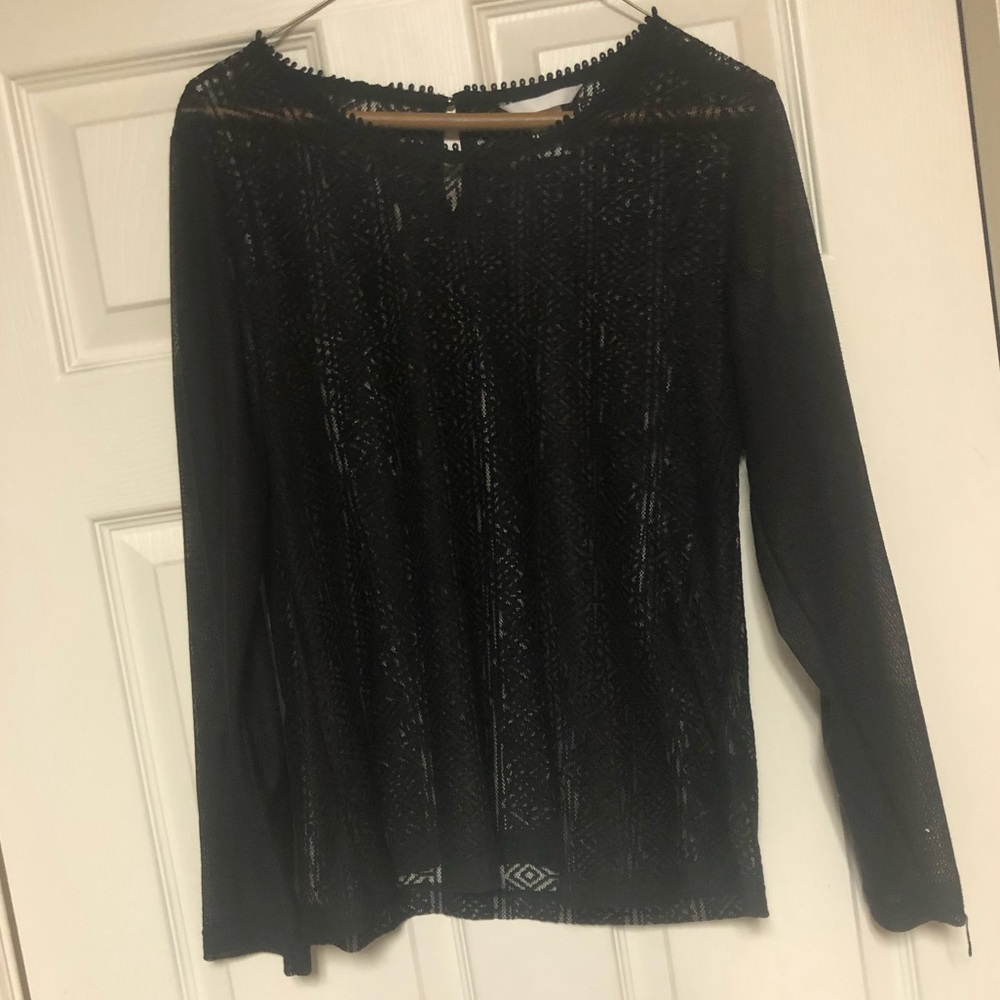 Black Lace shirt